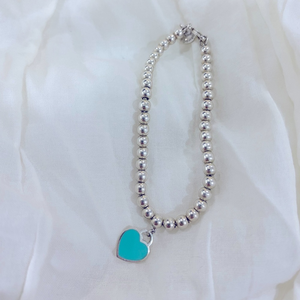 Sterling silver return to Tiffany bracelet